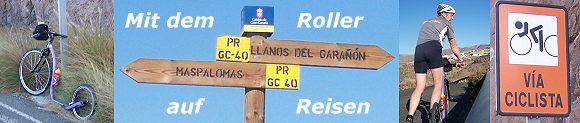 Grand Canaria Tretroller tour